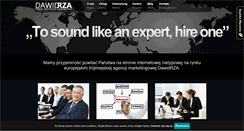 Desktop Screenshot of dawidrza.com